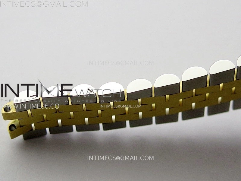 DateJust 36 SS 126233 904L SS YG VSF 1:1 Best Edition Gray Dial Green Roman Markers on Jubilee Bracelet VS3235