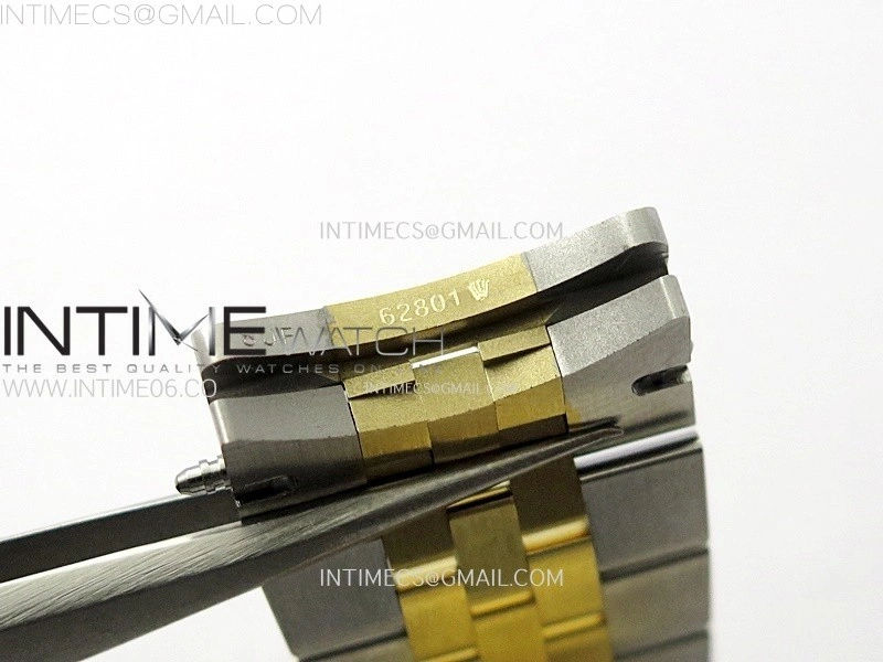 DateJust 36 SS 126233 904L SS YG VSF 1:1 Best Edition Gray Dial Green Roman Markers on Jubilee Bracelet VS3235