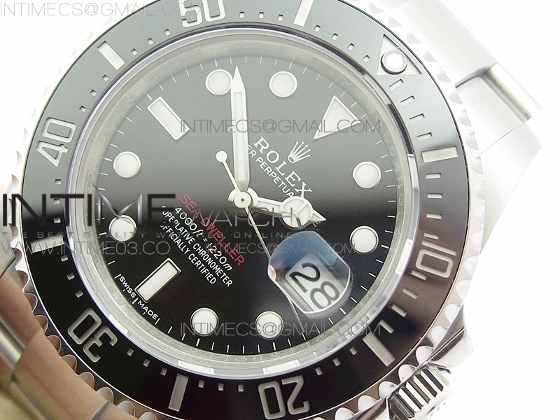 Sea-Dweller 2017 Baselworld 126600 GMF 904L SS Case and Bracelet A2824