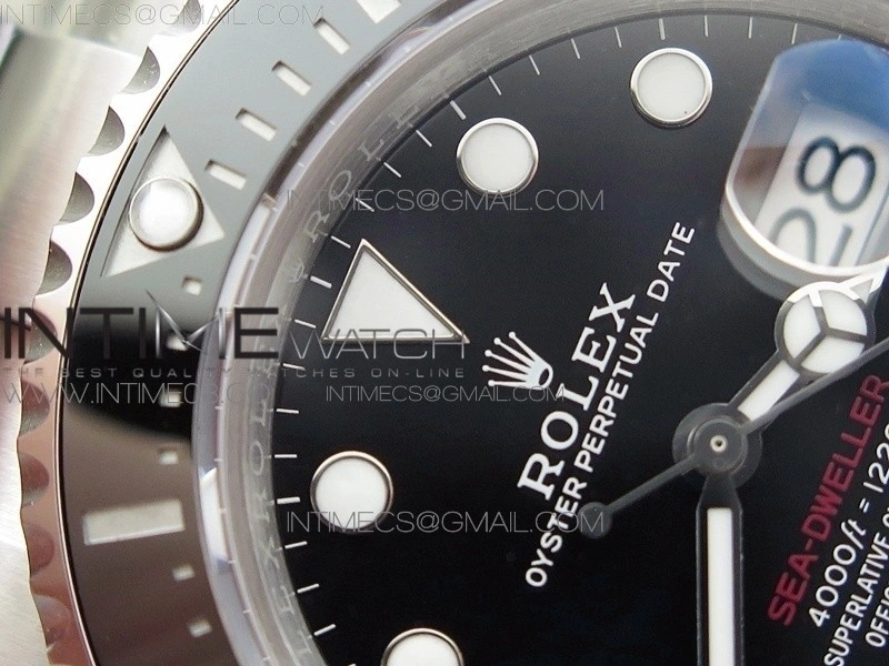 Sea-Dweller 2017 Baselworld 126600 GMF 904L SS Case and Bracelet A2824