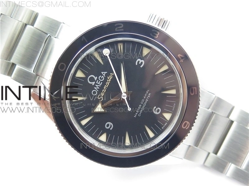 Seamaster 300 Master Spectre V2 SS VSF Best Edition Black Dial on Bracelet A8400