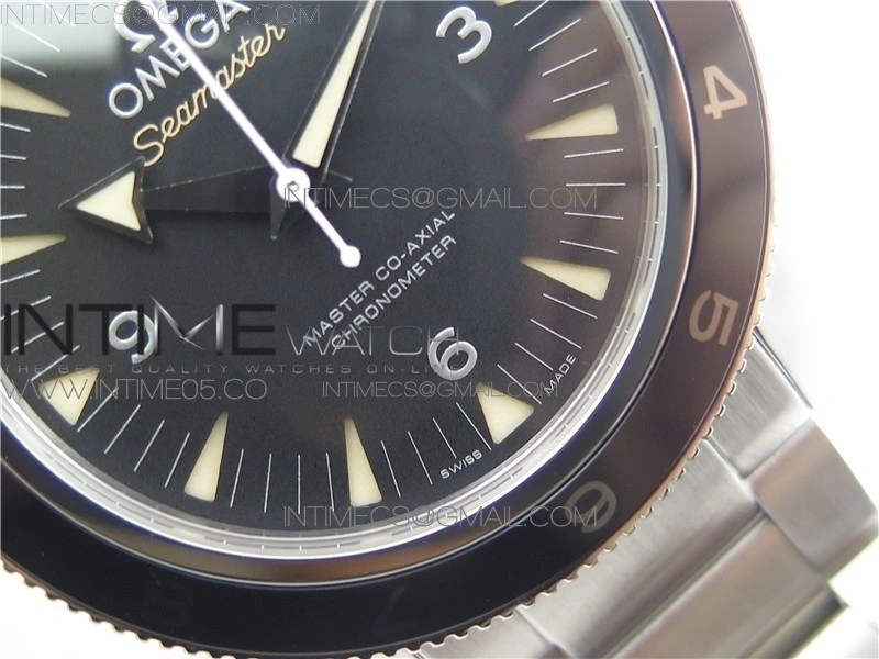 Seamaster 300 Master Spectre V2 SS VSF Best Edition Black Dial on Bracelet A8400