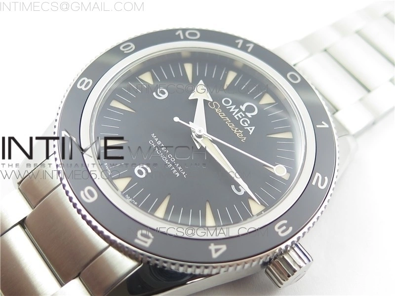 Seamaster 300 Master Spectre V2 SS VSF Best Edition Black Dial on Bracelet A8400