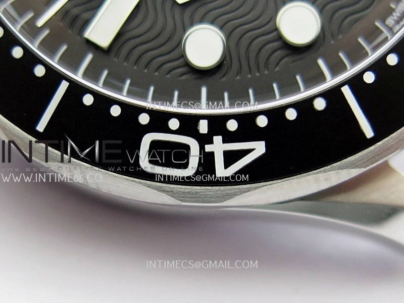 Seamaster 300M 42mm SS VSF Best Edition Black Dial On Mesh Bracelet A8806