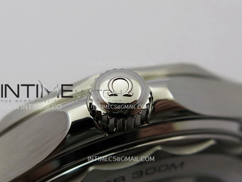 Seamaster 300M 42mm SS VSF Best Edition Black Dial On Mesh Bracelet A8806