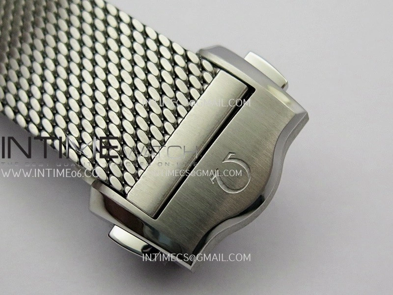 Seamaster 300M 42mm SS VSF Best Edition Black Dial On Mesh Bracelet A8806