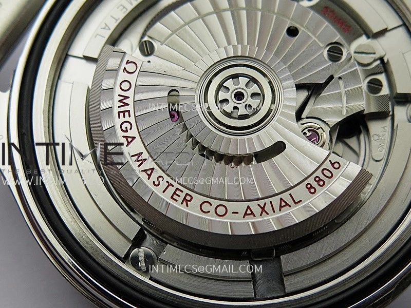 Seamaster 300M 42mm SS VSF Best Edition Black Dial On Mesh Bracelet A8806