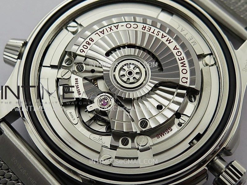 Seamaster 300M 42mm SS VSF Best Edition Black Dial On Mesh Bracelet A8806