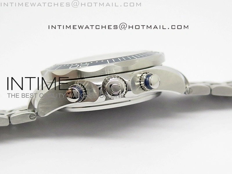 Seamaster 300m Diver SS Blue Dial Blue Bezel on SS Bracelet A7750