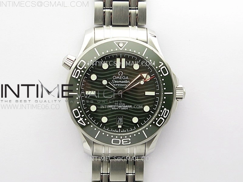 Seamaster Diver 300M B50F Black Ceramic Black Dial on SS Bracelet A8800