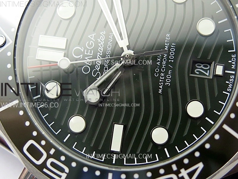 Seamaster Diver 300M B50F Black Ceramic Black Dial on SS Bracelet A8800