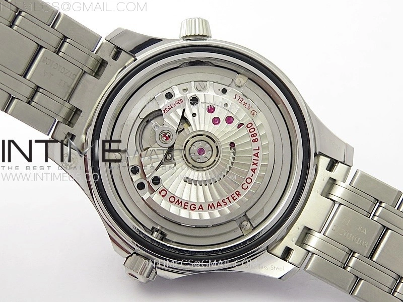 Seamaster Diver 300M B50F Black Ceramic Black Dial on SS Bracelet A8800