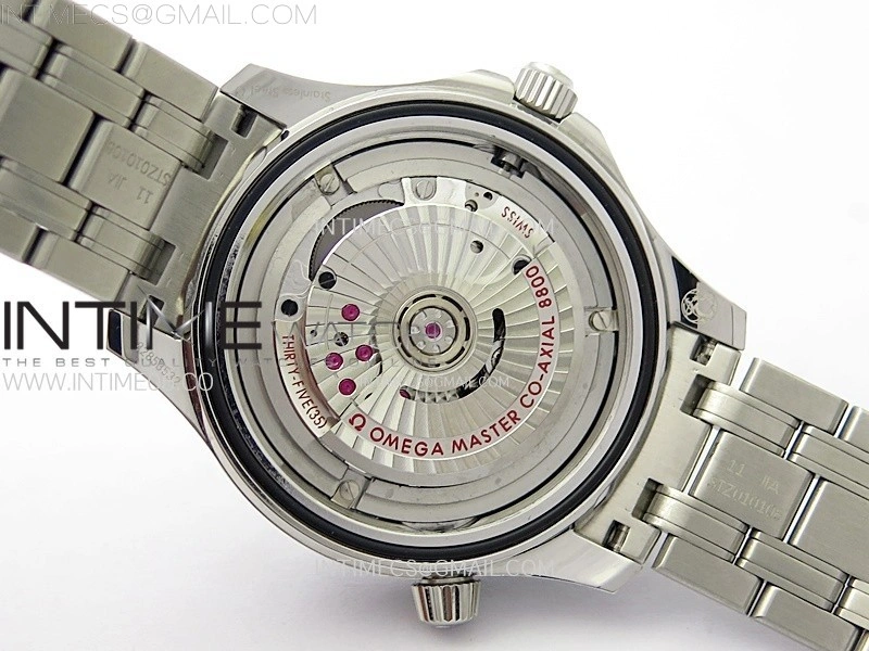 Seamaster Diver 300M B50F Black Ceramic Black Dial on SS Bracelet A8800