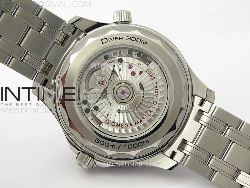 Seamaster Diver 300M B50F Blue Ceramic Blue Dial on SS Bracelet A8800