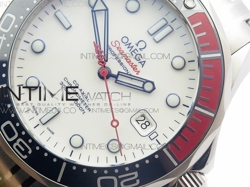 Seamaster Diver 300M SS "COMMANDER’S WATCH" BP 1:1 Best Edition on SS Bracelet A2824