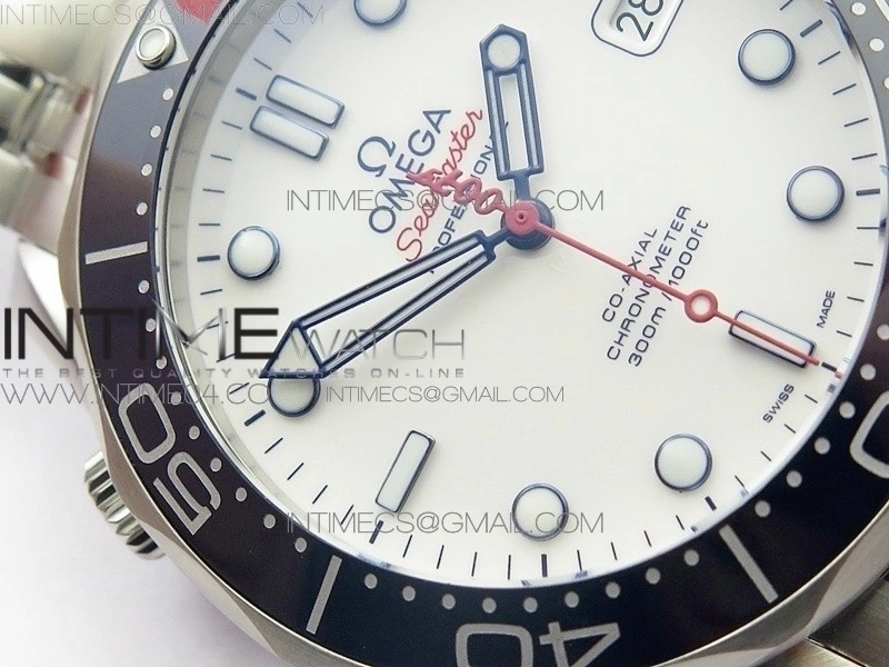Seamaster Diver 300M SS "COMMANDER’S WATCH" BP 1:1 Best Edition on SS Bracelet A2824