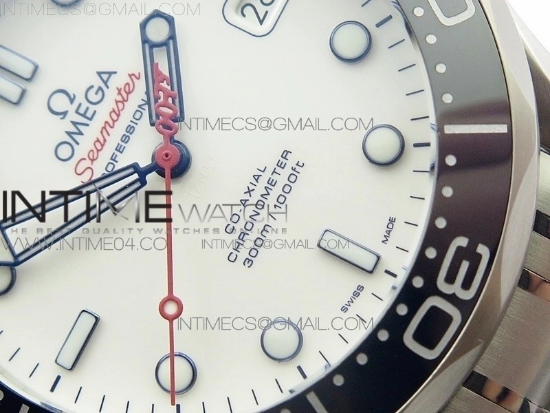 Seamaster Diver 300M SS "COMMANDER’S WATCH" BP 1:1 Best Edition on SS Bracelet A2824