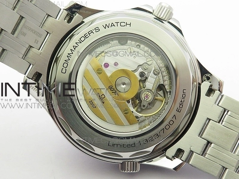 Seamaster Diver 300M SS "COMMANDER’S WATCH" BP 1:1 Best Edition on SS Bracelet A2824