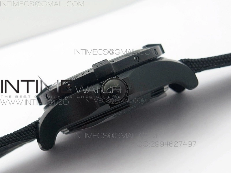 Seawolf DLC Best Edition SuperLumed Black Dial on Nylon Strap A2836