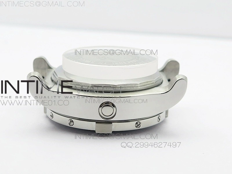 Seawolf SS 1:1 Best Edition SuperLumed Black Dial Sticks Markers on Rubber A2824