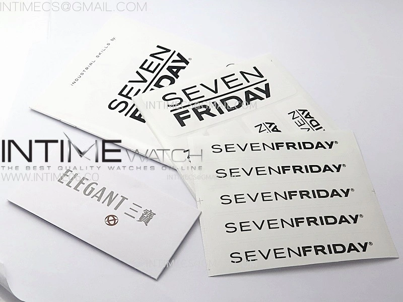 Seven Friday Box With Cards And Papers