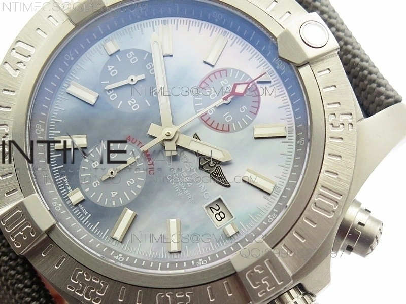 Skyland Avenger Titanium 1:1 Best Edition Blue MOP Dial A7750