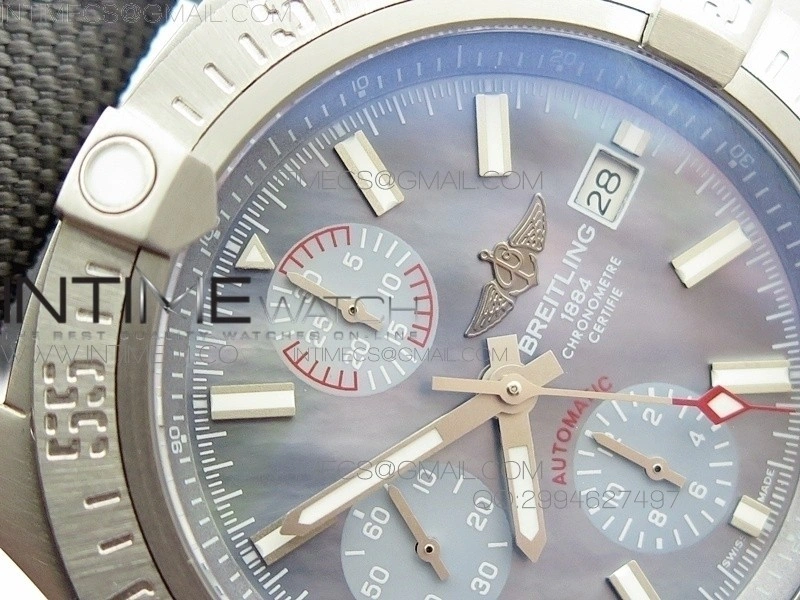 Skyland Avenger Titanium 1:1 Best Edition Blue MOP Dial A7750