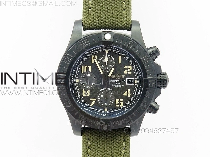 Skyland Avenger Titanium 1:1 Best Edition Gray Dial on Nylon Strap A7750