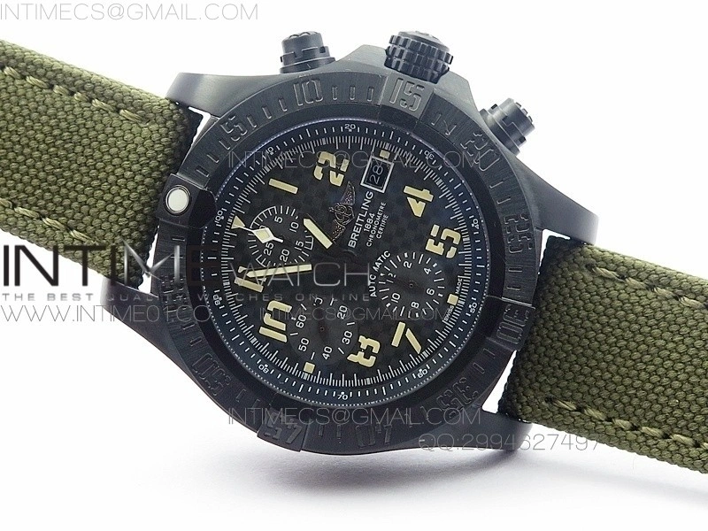Skyland Avenger Titanium 1:1 Best Edition Gray Dial on Nylon Strap A7750