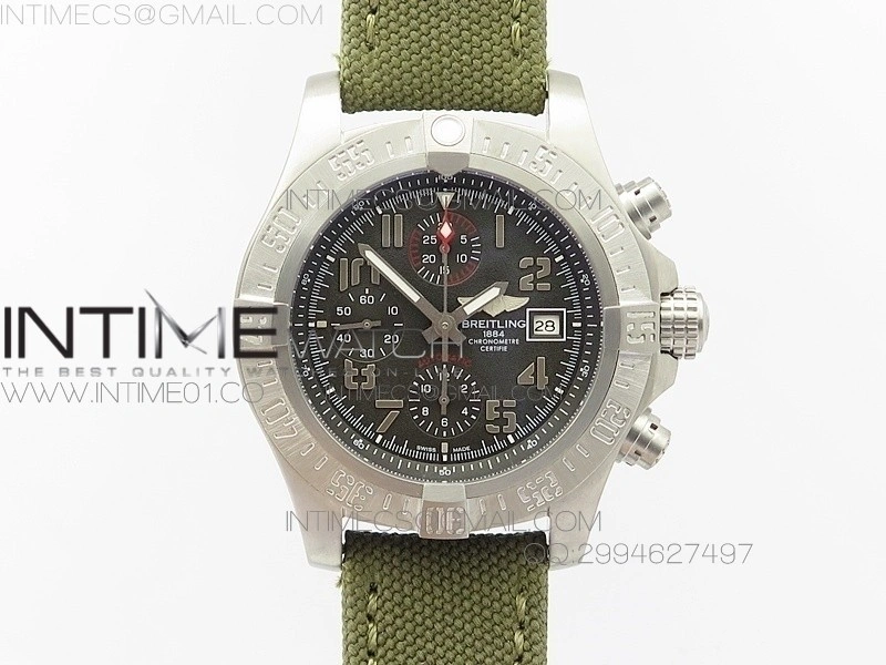 Skyland Avenger Titanium 1:1 Best Edition Gray Numeral Dial A7750