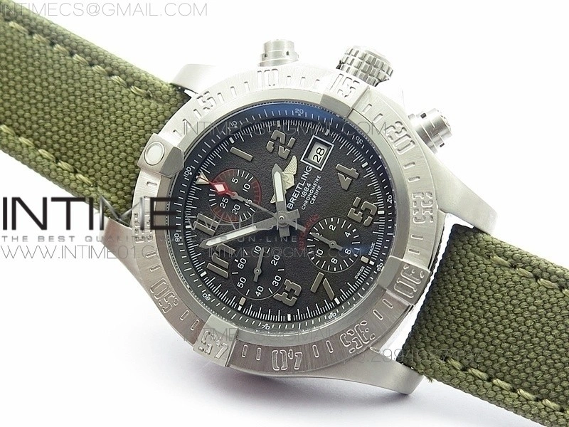 Skyland Avenger Titanium 1:1 Best Edition Gray Numeral Dial A7750