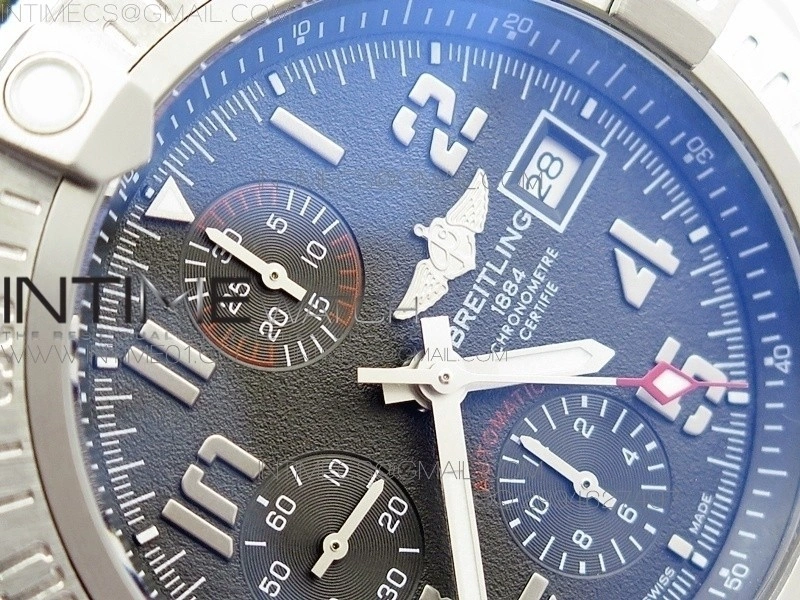 Skyland Avenger Titanium 1:1 Best Edition Gray Numeral Dial A7750