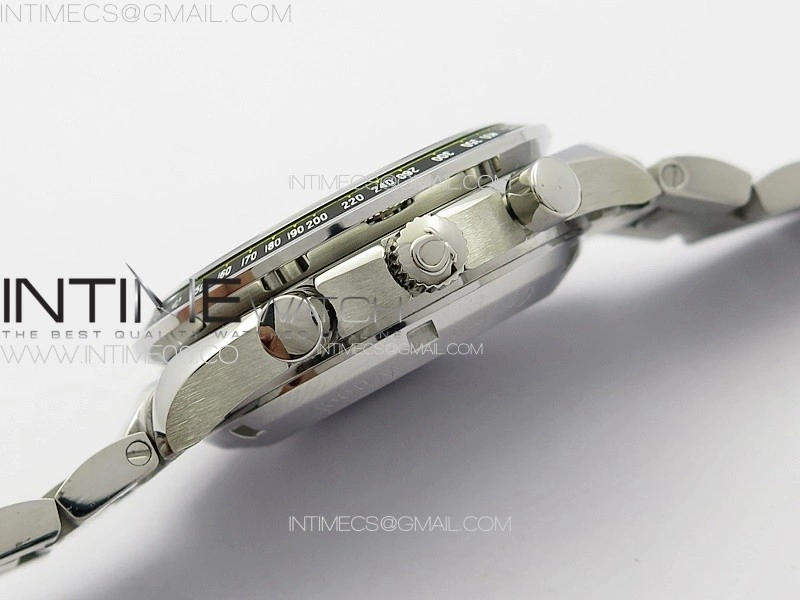 Speedmaster SS HRF 1:1 Best Edition Gray Dial on SS Bracelet A7750