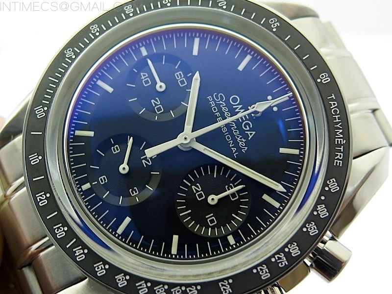 Speedmaster SS RMF Best Edition Black Dial on SS Bracelet Lemania HW