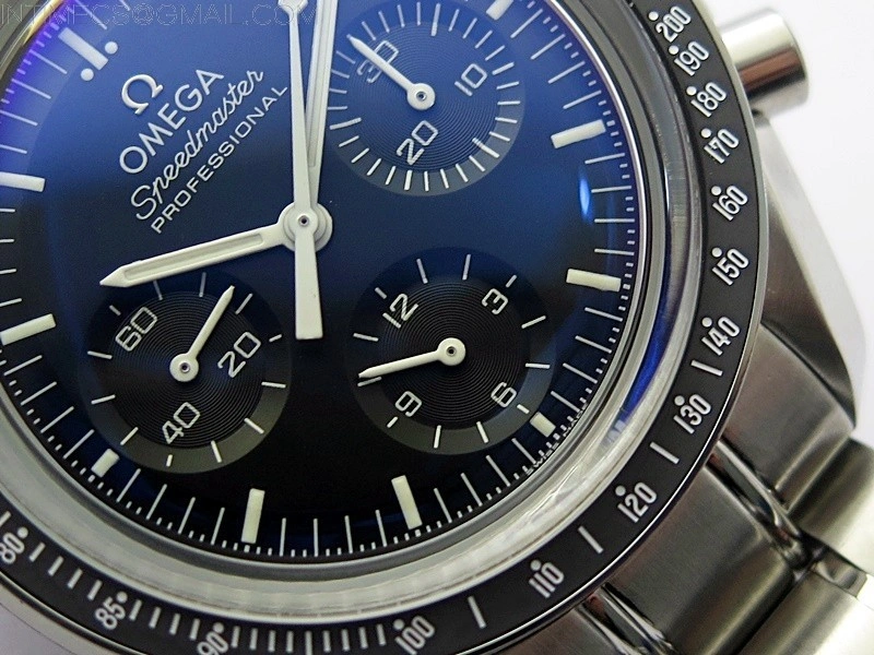 Speedmaster SS RMF Best Edition Black Dial on SS Bracelet Lemania HW