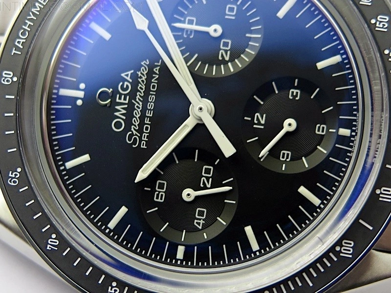 Speedmaster SS RMF Best Edition Black Dial on SS Bracelet Lemania HW