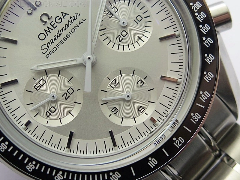 Speedmaster SS RMF Best Edition White Dial on SS Bracelet Lemania HW