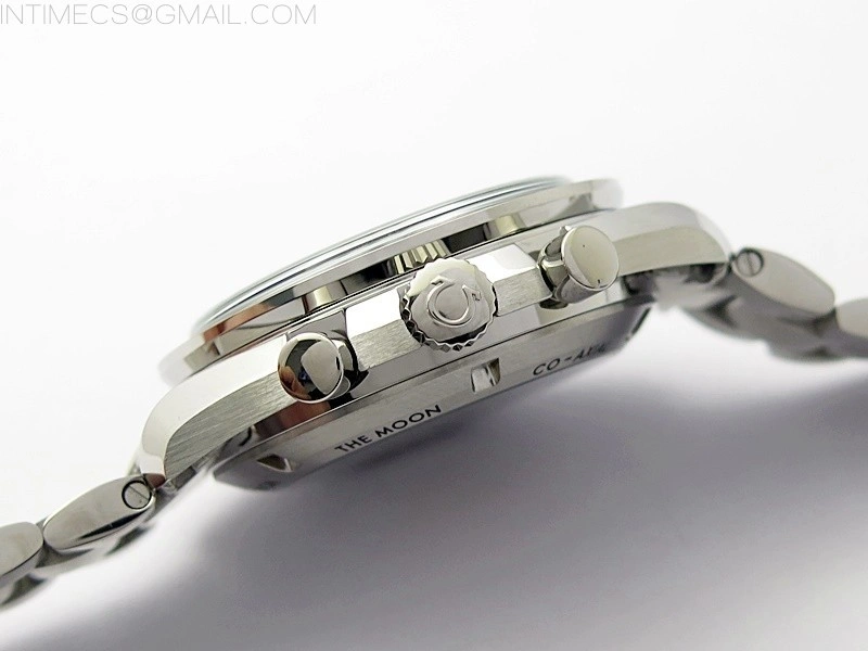 Speedmaster SS RMF Best Edition White Dial on SS Bracelet Lemania HW