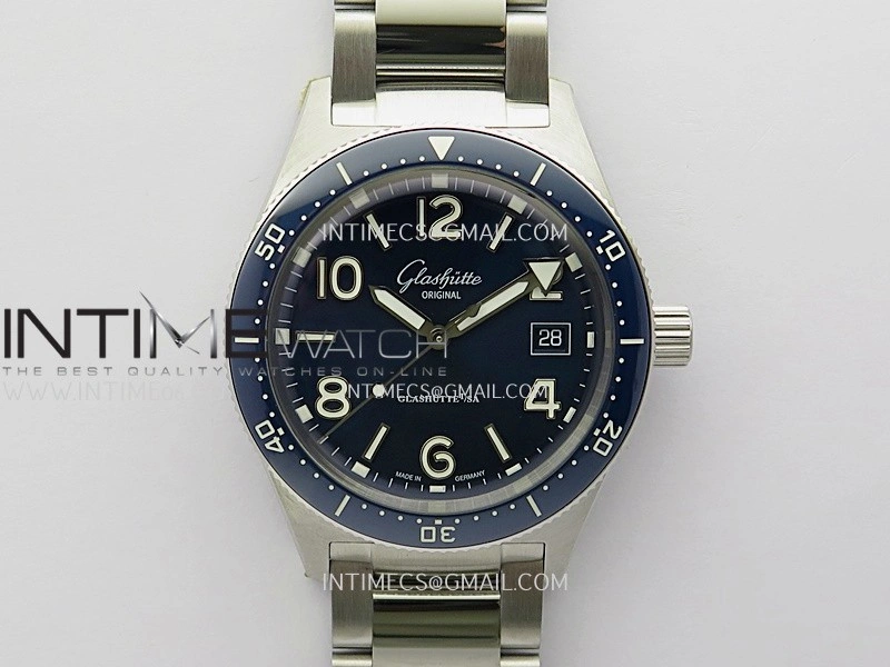 Spezialist SeaQ 39mm SS RXW 1:1 Best Edition Blue Dial On SS Bracelet Swiss SW200