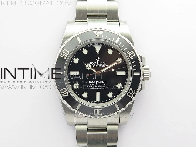 Submariner 114060 Black Ceramic 904L Steel VSF 1:1 Best Edition VS3130