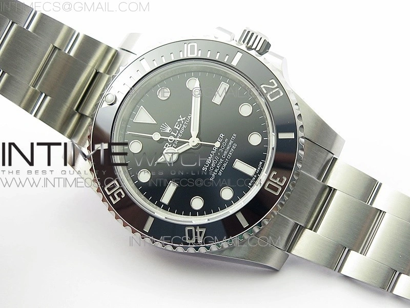 Submariner 114060 Black Ceramic 904L Steel VSF 1:1 Best Edition VS3130