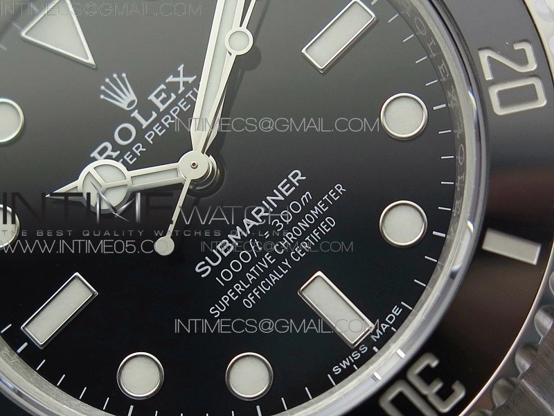 Submariner 114060 Black Ceramic 904L Steel VSF 1:1 Best Edition VS3130