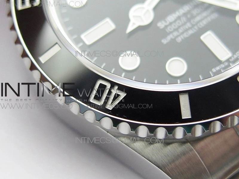Submariner 114060 Black Ceramic 904L Steel VSF 1:1 Best Edition VS3130