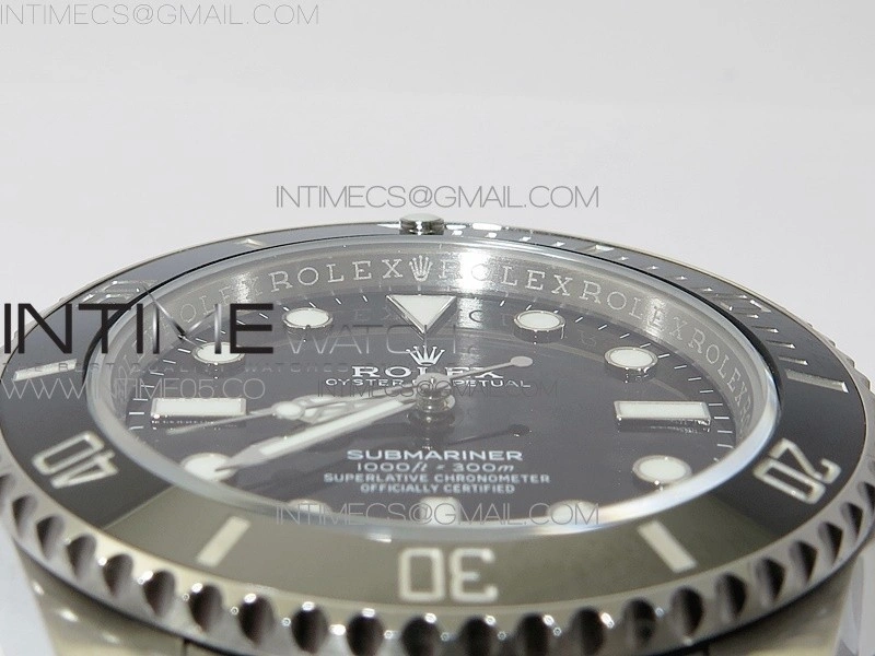 Submariner 114060 Black Ceramic 904L Steel VSF 1:1 Best Edition VS3130