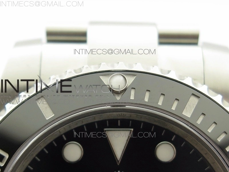 Submariner 116610 LN Black Ceramic 904L GMF 1:1 Best Edition Black Dial On SA3135