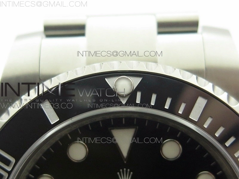 Submariner 116610 LN Black Ceramic 904L GMF 1:1 Best Edition Black Dial On SA3135