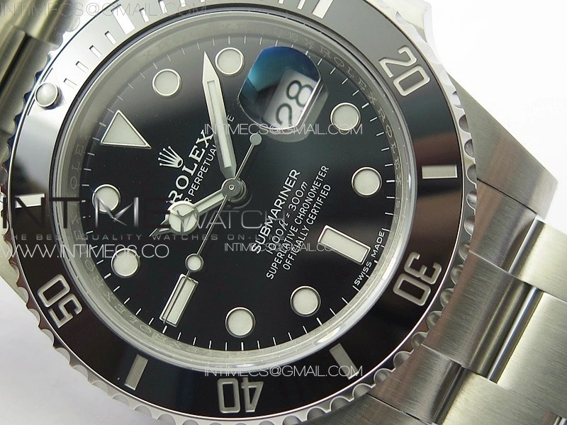 Submariner 116610 LN Black Ceramic 904L Steel VSF 1:1 Best Edition VS3135
