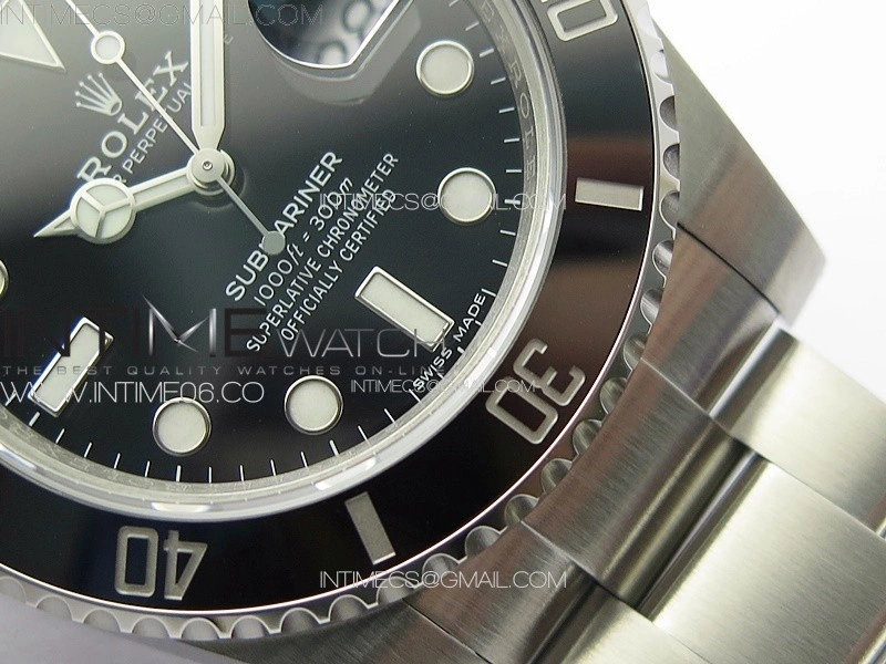 Submariner 116610 LN Black Ceramic 904L Steel VSF 1:1 Best Edition VS3135