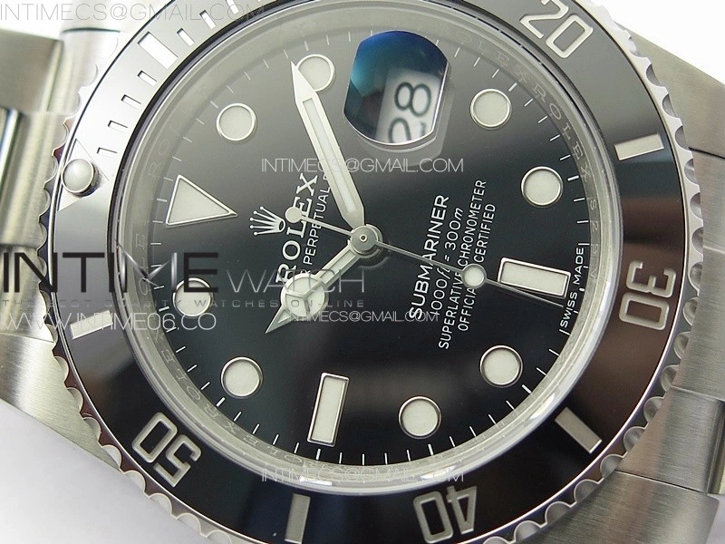 Submariner 116610 LN Black Ceramic 904L Steel VSF 1:1 Best Edition VS3135