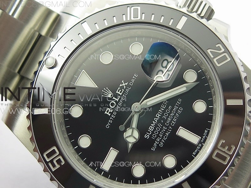 Submariner 116610 LN Black Ceramic 904L Steel VSF 1:1 Best Edition VS3135